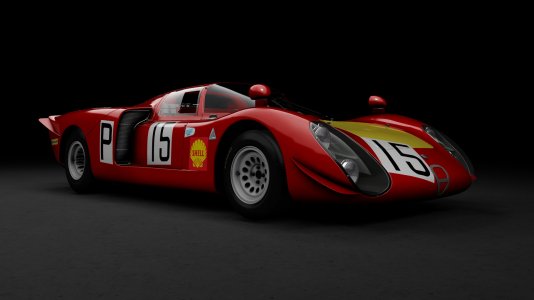 Alfa Romeo T33/2 'Daytona' Turns Back Time In Assetto Corsa