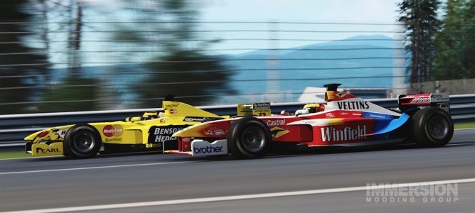 IMMERSION Modding Group Release F1 1999 Pack For Automobilista 2