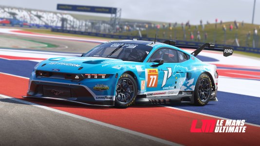 Le Mans Ultimate To Bring The Noise With Free Mustang LMGT3 DLC