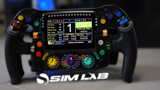 WATCH: Sim-Lab Mercedes-AMG PETRONAS Formula One Team Sim Racing Steering Wheel Review
