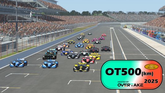 Rewatch The 2025 OverTake Indy 500 (km) In rFactor 2