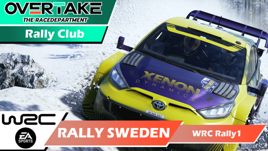 EA Sports WRC: OverTake Rally Club Tackles Rally Sweden
