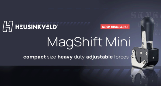 Heusinkveld Introduce New MagShift Mini Sequential Shifter